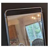 Chrome Freestanding Vanity Mirror