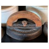 Vintage Crocks and Metal Irons