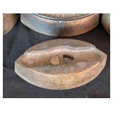 Vintage Crocks and Metal Irons