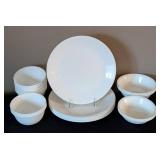 Assorted White Corelle Dishes