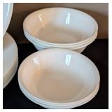 Assorted White Corelle Dishes