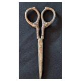 Vintage Sterling Silver Handled Scissors