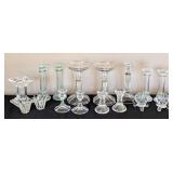 Crystal and Glass Candleholders