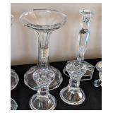 Crystal and Glass Candleholders