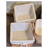 Assorted Woven Storage Baskets