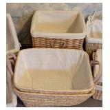 Assorted Woven Storage Baskets