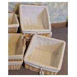 Assorted Woven Storage Baskets