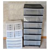 Assorted Plastic Storage Containers