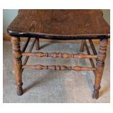 Vintage Pressed Back Side Chair