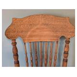 Vintage Pressed Back Side Chair