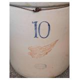 Red Wing Ten Gallon Stoneware Crock