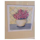 Small Framed Floral Prints by Fiona Butler