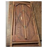 Three 6ft Wood Folding Tables