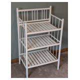 Painted White Wood Shelf