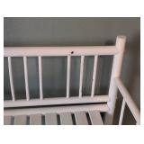 Painted White Wood Shelf