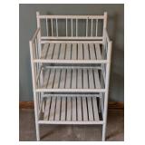 Painted White Wood Shelf