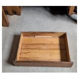 Vintage Mission Style Oak Writing Desk