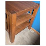 Vintage Mission Style Oak Writing Desk