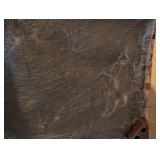 Pair of Fun Print Upholstered Ottomans