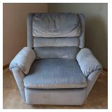 Blue Reclining Armchair