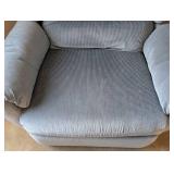 Blue Reclining Armchair