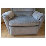 Blue Reclining Armchair