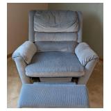 Blue Reclining Armchair