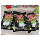 Assorted Candy, Cotton Candy, Haribo, Airheads, Dubble Bubble, Fruit Chews