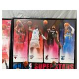 2 Old NBA Super Stars Posters Featuring Kobe Bryant