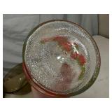 Vintage Anchor Glass Nesting Mixing Bowls & Strawberry Shortcake Glass Pitcher