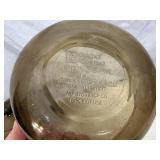 Vintage Anchor Glass Nesting Mixing Bowls & Strawberry Shortcake Glass Pitcher