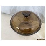 Vintage Anchor Glass Nesting Mixing Bowls & Strawberry Shortcake Glass Pitcher