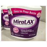 6 New Bottles of Miralax Stool Softener