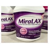 6 New Bottles of Miralax Stool Softener