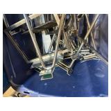 3 Totes of Retail Display Hooks, Slat Wall Hooks, Pegs, Shelf Brackets, Etc