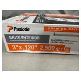 New Case of 30* Paslode 3 inch Framing Nails