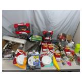 Assorted Hardware, Door Knobs, Smoke Detectors, and More