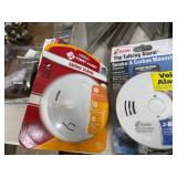 Assorted Hardware, Door Knobs, Smoke Detectors, and More