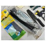 Bucket of Hand Tools, Hardware, Clamps, and More