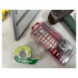 Assorted Tools, Hammers, Electrical Meter, Socket Trays, and More