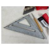 Assorted Tools, Hammers, Electrical Meter, Socket Trays, and More