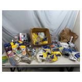 Tile Leveling Supplies, Electrical Wire Nuts, Screws, Hardware, Tile Spacers, Door Knob, and More