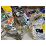 Tile Leveling Supplies, Electrical Wire Nuts, Screws, Hardware, Tile Spacers, Door Knob, and More