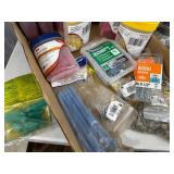 Tile Leveling Supplies, Electrical Wire Nuts, Screws, Hardware, Tile Spacers, Door Knob, and More