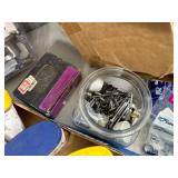 Tile Leveling Supplies, Electrical Wire Nuts, Screws, Hardware, Tile Spacers, Door Knob, and More