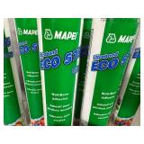 New Rolls of Commercial Vinyl Baseboard and Adhesive