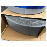 New Rolls of Commercial Vinyl Baseboard and Adhesive