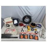 Full Face Respirator, Hole Saws, Stud Finder, Tools, and More