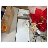 Tote with Crafts, Ribbon, Greeting Cards, Holiday Decorations, and More