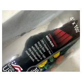 New 4 x 100 ft roll of Commercial Grade Landscape Fabric